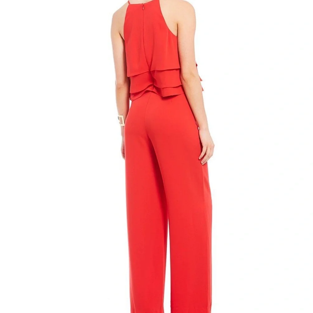 NWT Gianni Bini Red Jumpsuit - Picture 3 of 5